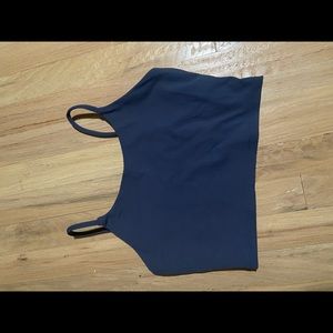 Long line sports bra/crop top